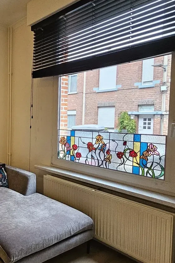 Stained glass secondary window