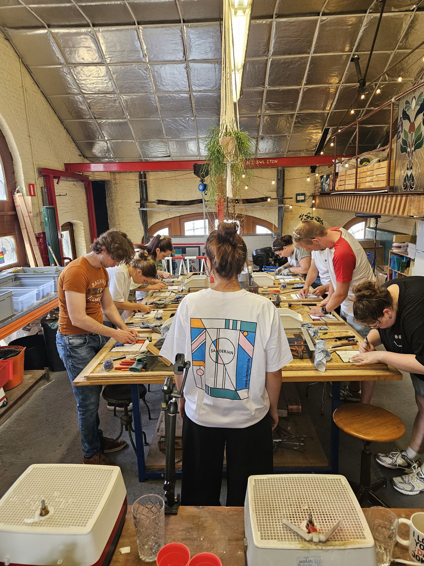 Workshop glas in lood