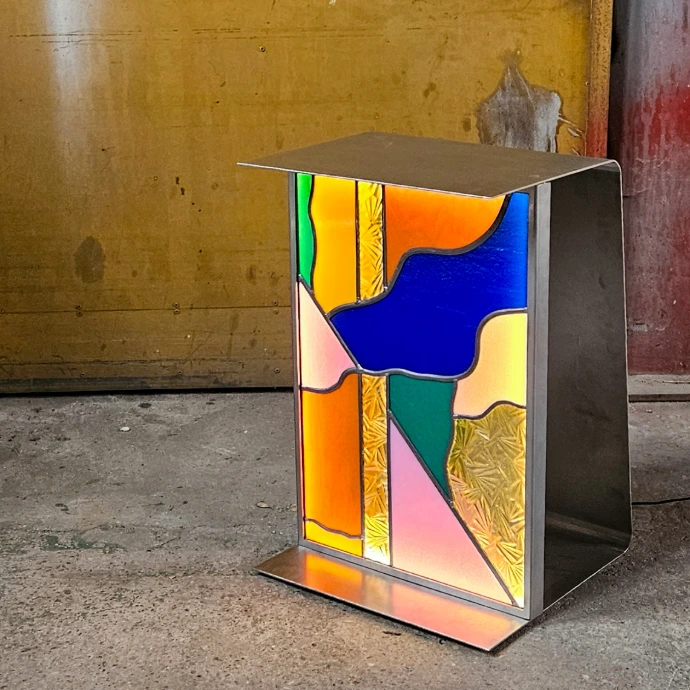 Herman stained glas design object