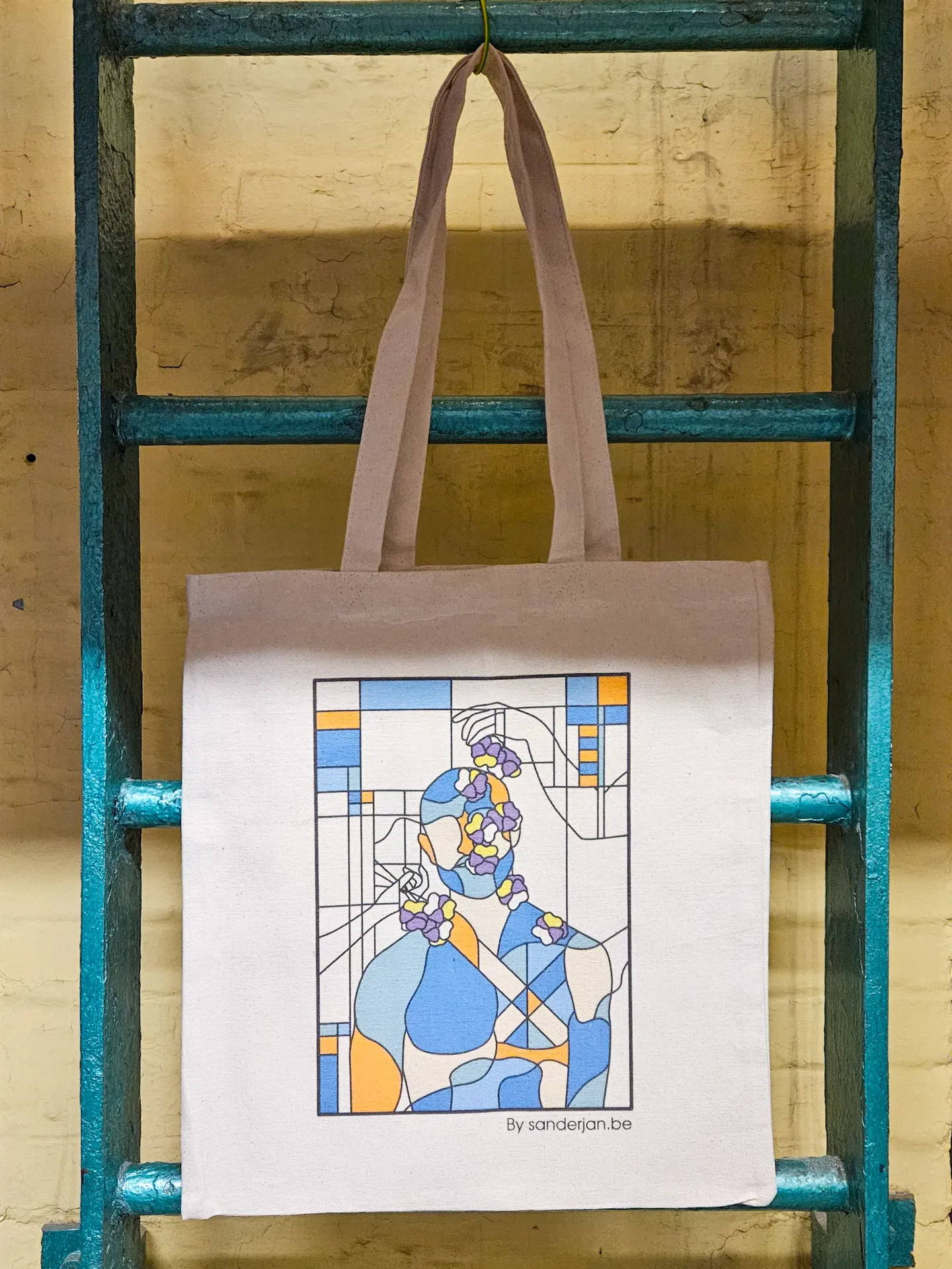 [TOTE-PANSY-ME] Tote 'Pansy me'