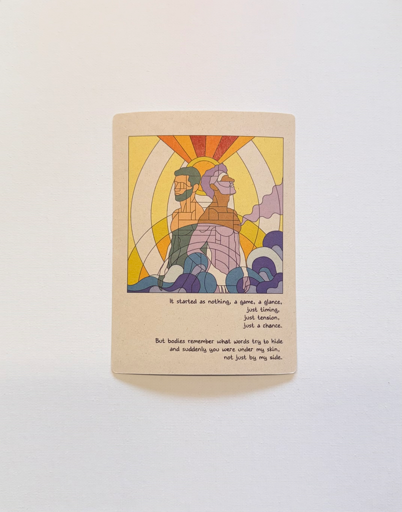[CARD-BY-MY-SIDE] Postkaart 'By my side'
