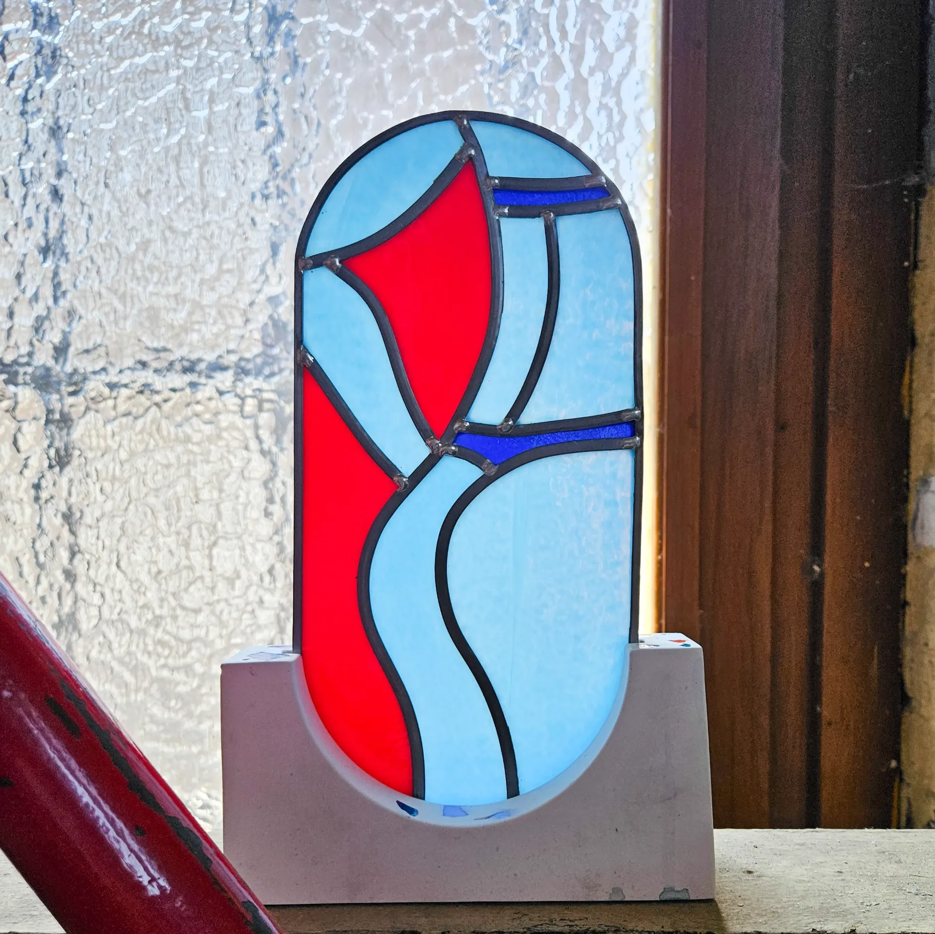 Suncatcher 'Her booty blue'
