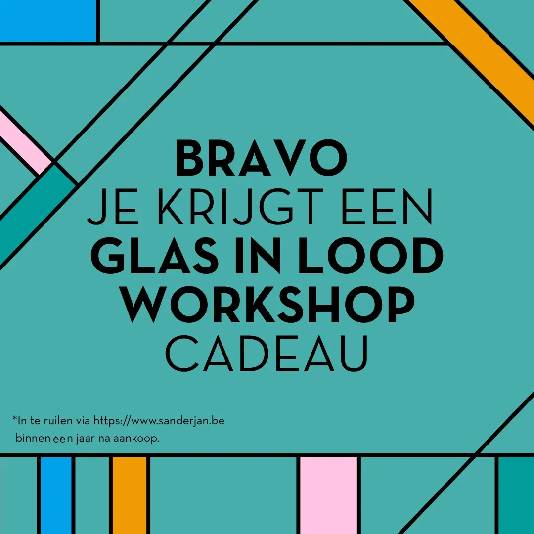 Cadeaubon Workshop glas in lood