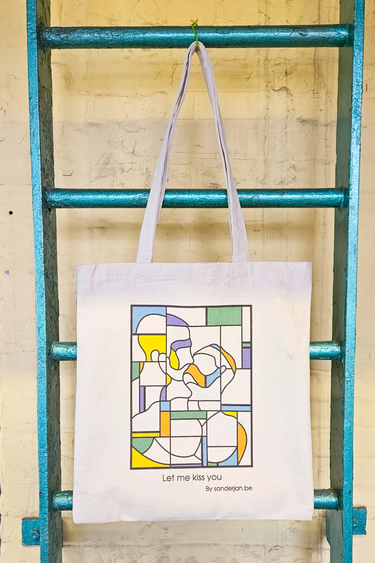 [TOTE-LET-ME-KISS-YOU] Tote 'Let me kiss you'